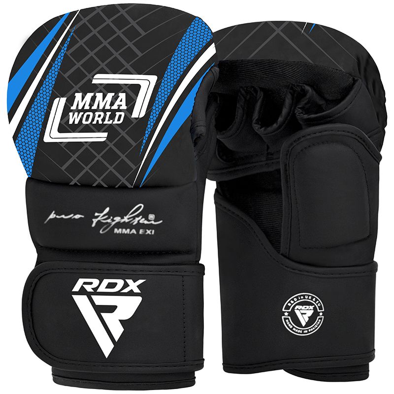 RDX Тренировочные MMA Перчатки (Синий, XS)