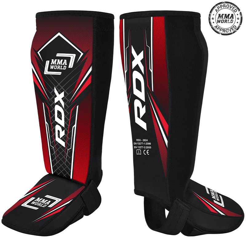RDX MMA Защита голени из неопрена (Красный, XS)