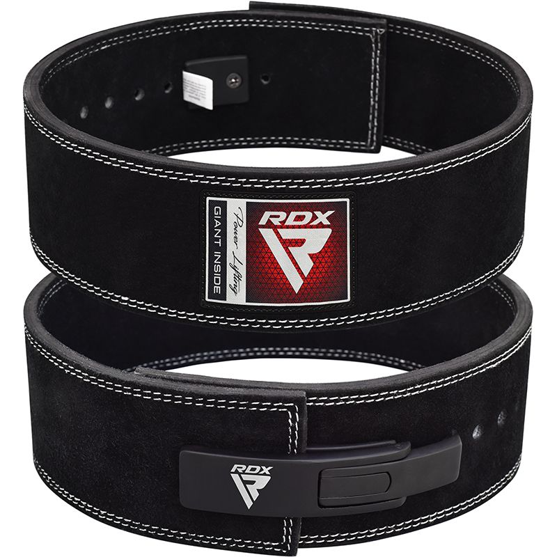 RDX Спортивный пояс для пауэрлифтинга (Черный, S)