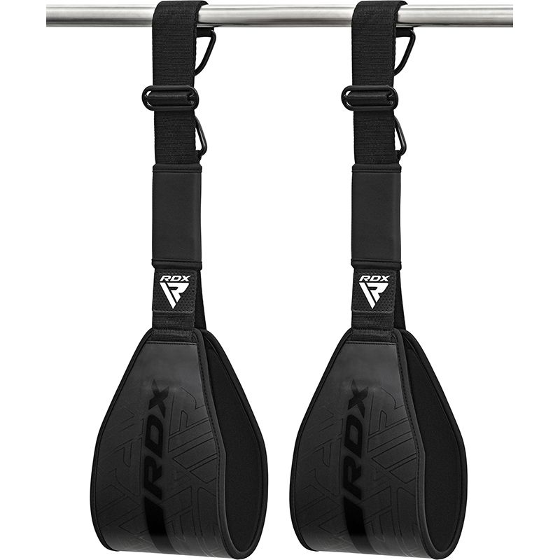 RDX F6 KARA Спортивные лямки для турника (Черный)