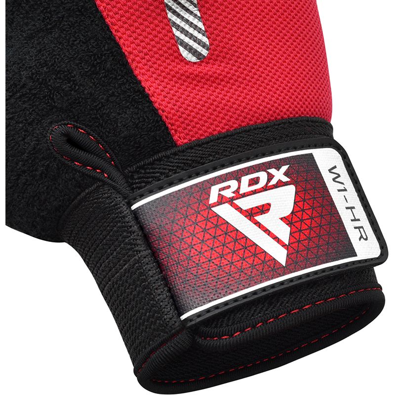 RDX W1 Перчатки для занятий в тренажерном зале (Красный, S)