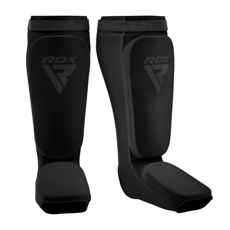 RDX SI MMA Защита голени и стопы (Черный, S)